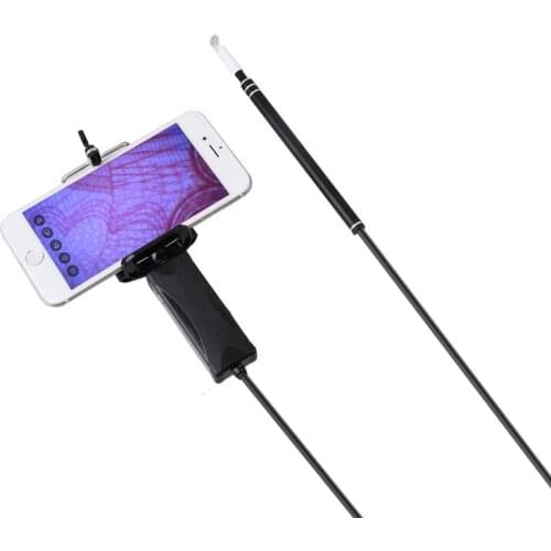5.5mm 720P Wireless WIFI Earscope Cleaner HD Ear Wax Removal Inspection Camera Otoscope Earpick Endoscope Borescope
