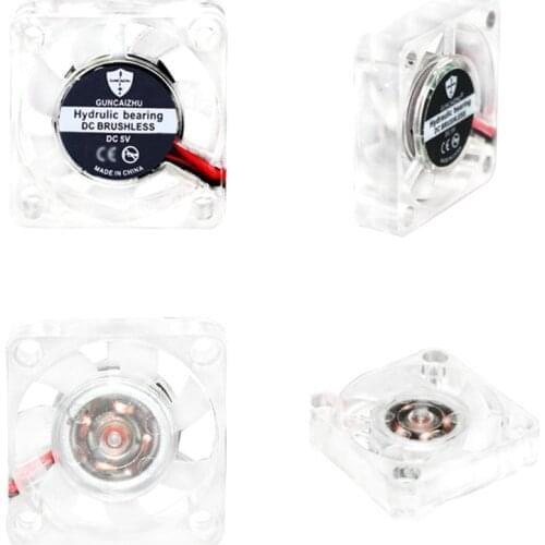 5PCS NEW 3007 30x30x7mm Raspberry pie mobile phone cooling fan Oil Bearing 5V 0.16A 9000RPM cooling fan with 2pin