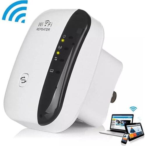 Wireless Wifi Repeater 300Mbps Wi-fi Signal Amplifier Wireless Repeater Booster 2.4G Wi Fi Through Wall Router