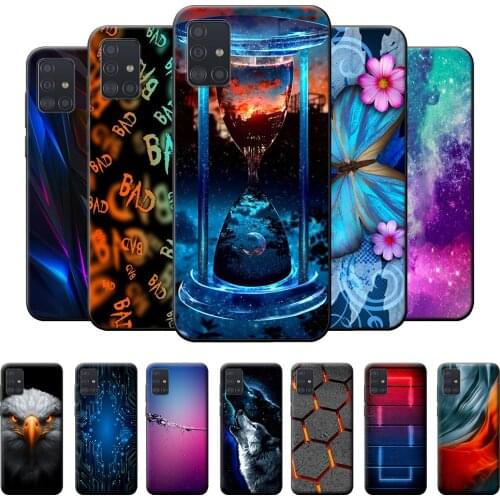 For Samsung A71 Case 4G TPU Case For Samsung A71 4G Back Cover A715F Silicone Soft Cute Phone Case For Samsung Galaxy A71 4G Cat