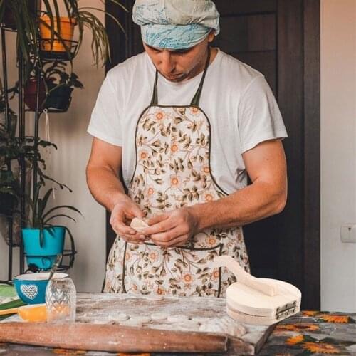 Wood Dumpling Pressing Tool Dough Presser Dumpling Skin Wrappers Presser Dumpling Wrapper Mold Kitchen Gadget Baking Pastry Tool