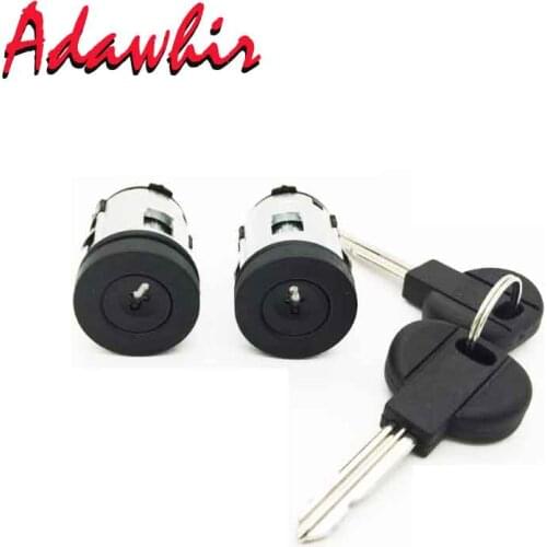 2PCS DOOR LOCK BARREL SET FOR FIAT SCUDO CITROEN XANTIA SYNERGIE DISPATCH JUMPY 9170.AY 4162C9