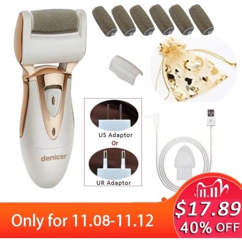 Electric Foot Care Pedicure Product Callus Remover Rechargeable Pedicura File Machine for Peel Dead Skin Removal Feet Care Tools