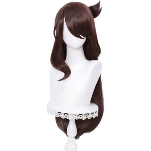 Game Genshin Impact Cosplay Halloween Beidou Role Play Costumes Wig Beidou Women Girls Halloween Party Cosplay Long Hair