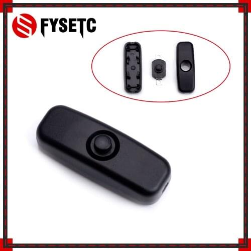 5pcs Switch ON/OFF Button Switch Round Button Black Small Switch Power Cord Plus Key For Raspberry Pi DIY Power Cord