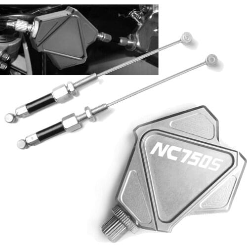 Motorbike Brakes Levers Ropes Cables CNC Stunt Clutch Lever Easy Pull Cable System For Honda NC750S NC750 S 2014 2015 2016