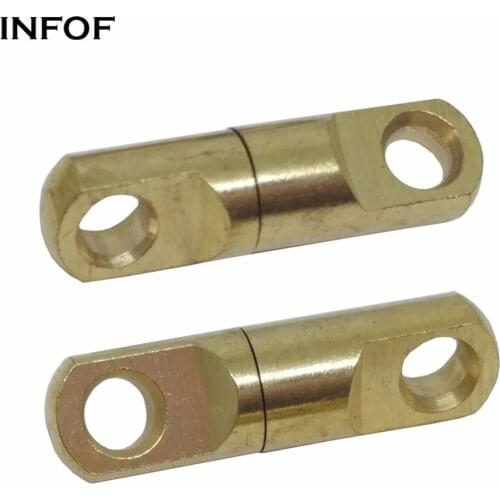 INFOF 10 pieces Heavy Duty Fishing Ball Bearing Swivels Big Game Heavy Swivels Sea Fishing Tool Fish Hook Test 80kg to 300kg