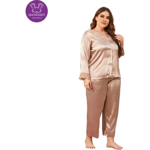 QUCHODEST Women's Long Sleeve Pajamas