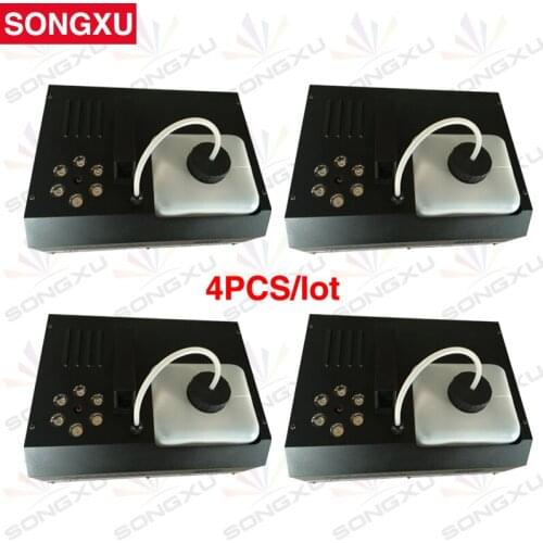 SONGXU 4pcs/lot Factory Wholesale 1500W Spray Smoke Machine RGB LED Fog Machine/SX-FM1500H