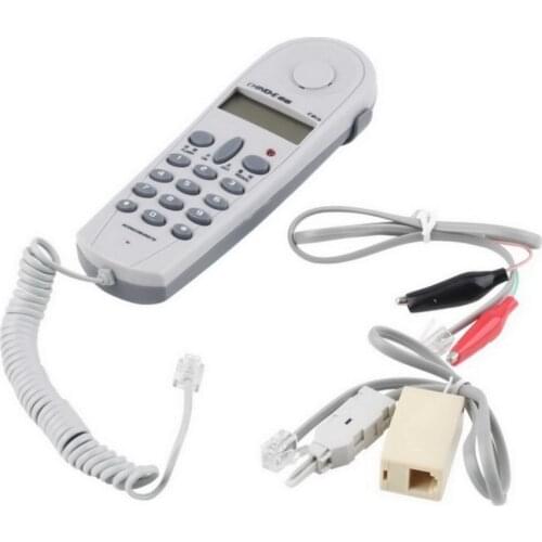 Telephone Phone Butt Test Tester Lineman Tool Network Cable Set Professional Device C019 Check For Telephone Line Fault