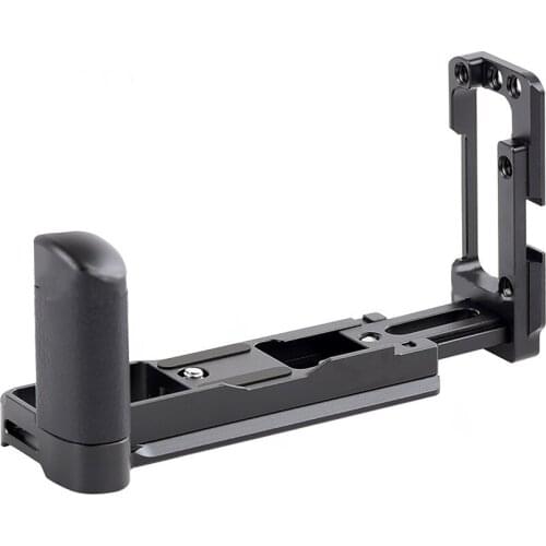 Retractable Aluminum Alloy Handle Quick Release Plate L-board for FUJIFILM X-E4 Camera Accessories