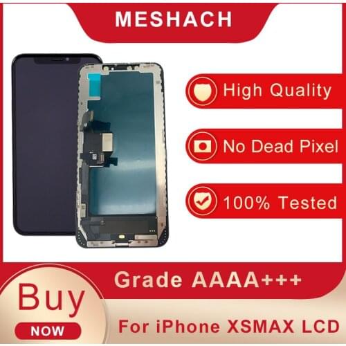 High Quality Digitizer Mobile Phone Parts New Original Display LCD For Apple iPhone XS MAX Touch Screen Replacement Refurbished