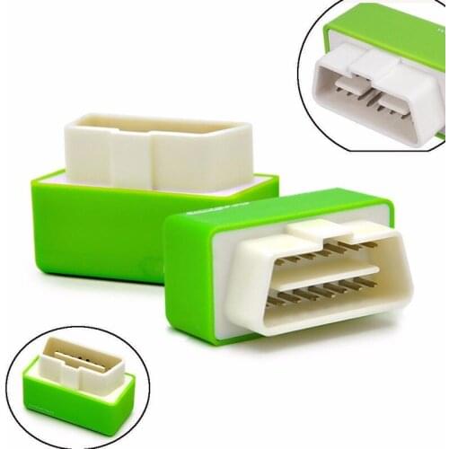 1Pc for Petrol Cars ECO OBD2 Detector Flasher Fuel Power 15% Fuel Saving Power Upgrade Economizer Economy Chip Tuning Box