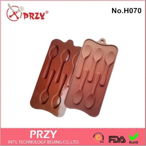 5 Spoons Chocolate Mould Candy Mold , Cake decoration mold bakeware cupcake baking molds