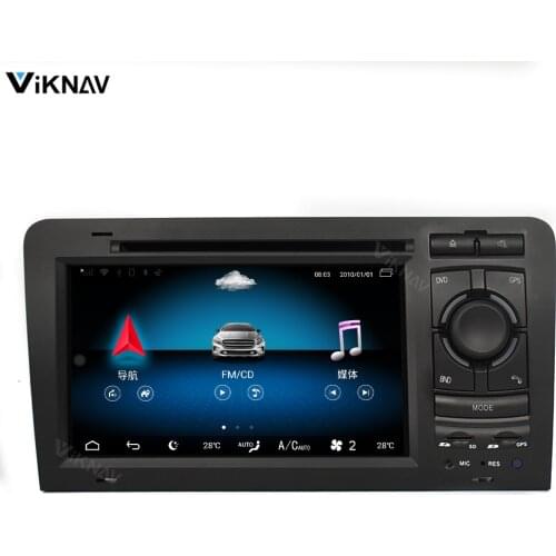 Car Multimedia Player for Audi A3 S3 2003-2011 Android Radio Payler GPS Navigation Wifi BT TV Car Stereo