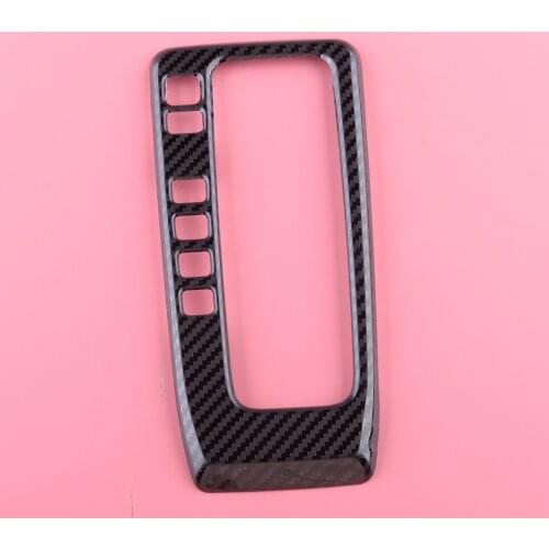 Car Gear Shift Panel Cover Trim Carbon Fiber Style Stainless Steel fit for Nissan Altima 2019 2020