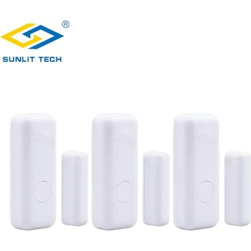 3pcs/Lot Wireless Window Door Magnet Sensor for 433MHz Home Burglar Security System WIFI Door alarma Switch Contact Detector