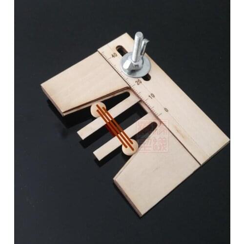 Wooden Dead Eyes Mooring Tool Fix Tools for Wood Ship Model Kit Adjustable Accessories Fix Hand Mooring Tool