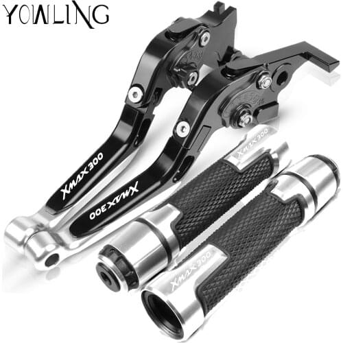 For Yamaha X-Max 300 XMax 300 X-MAX300 2016 2017 2018 2019 Motorcycle Accessories Brake Clutch Levers Handlebar Hand Grips ends