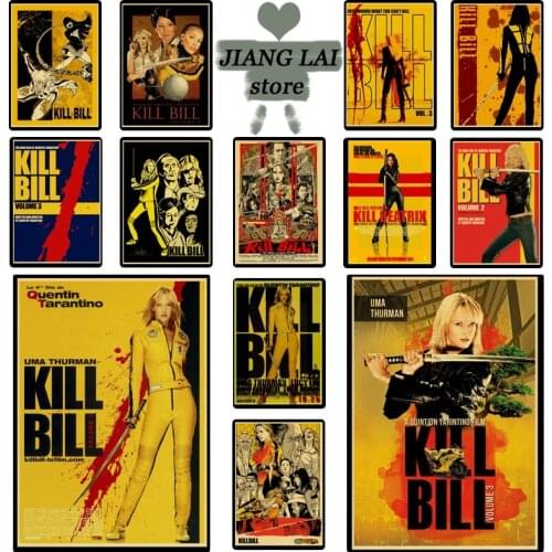 Quentin Tarantino classic movie kill bill Posters kraft paper peint wall art painging retro vintage poster Home Decoration
