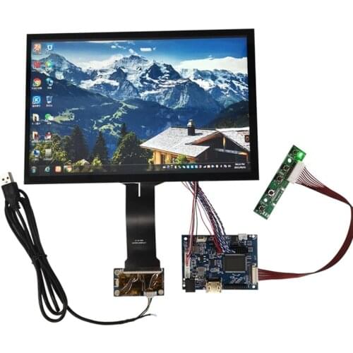 10.1 inch screen capacitive touch module, hdmi lcd module kit 1280x800 ips car, Raspberry Pi 3 10 dot, capacitive touch display