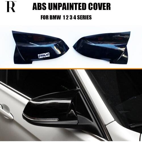 ABS Unpainted Replaced Rear View Side Mirror Cover Cap for BMW 1 2 3 4 Series F20 F21 F22 F23 F87 M2 F30 F31 F34 F32 F34 F36