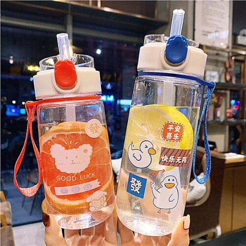 NIEHAINA Plastic Water Bottles