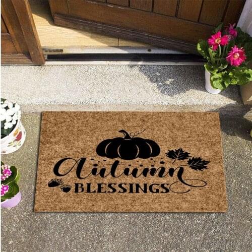Newest Welcome Doormat Entrance Home Decoration Indoor Outdoor Mats Rectangle Non-Slip Floor Rugs