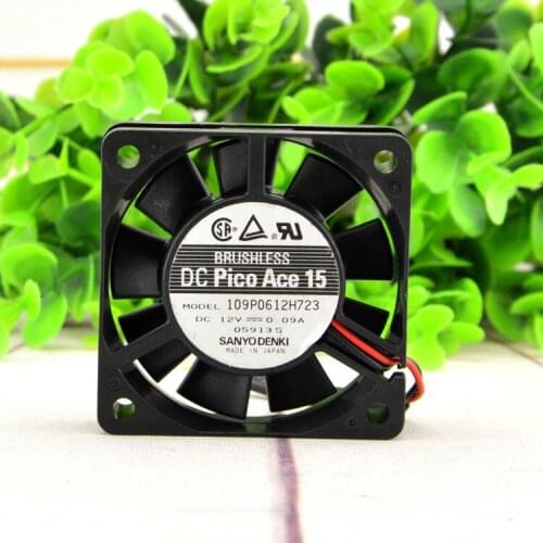 New original 109P0612H723 12V 0.09A 6CM 6015 Industrial mute cooling fan