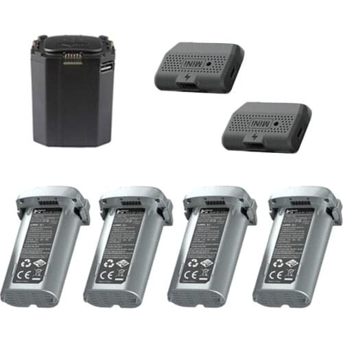 Original Hubsan ZINO MINI PRO Drone Intelligent Flight Battery With Charging Hub RC Quadcopter Spare Parts Accessories