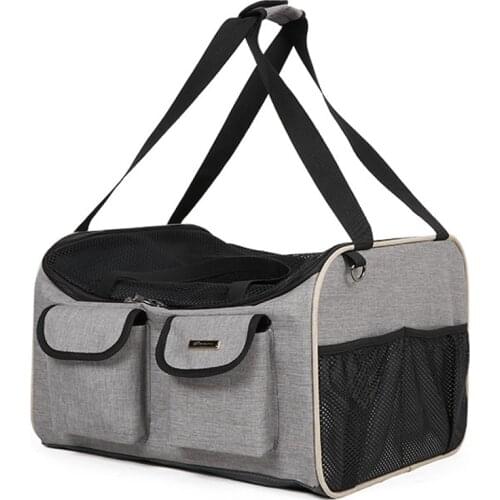 Puppy Dog Carrier Handbag Car Pet Seat Bag Cat Carriers Shoulder Bag Breathable Dog Transport Bag Dog Travel Bag Car Bags