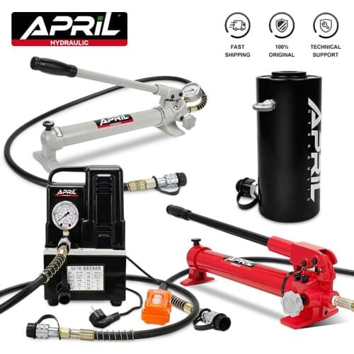 Hollow hydraulic jack RCH-20100 muti-purpose hydraulic lifting and maintenance tools 20T hydraulic jack