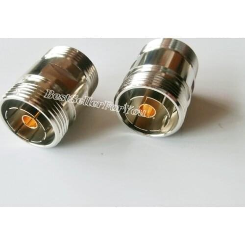 1Pcs 7/16 DIN female to 7/16 female L29 jack RF connector straight F/F Adapter