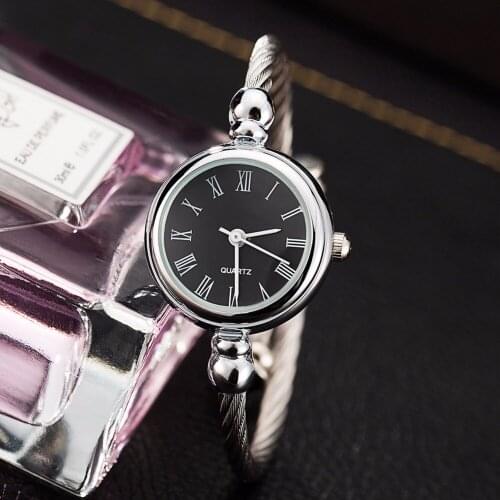 WA194 CUSSI Creative Women Bracelet Watches Ladies Dress Watches Fashion Quartz Wristwatch reloj mujer Clock Roman Numeral