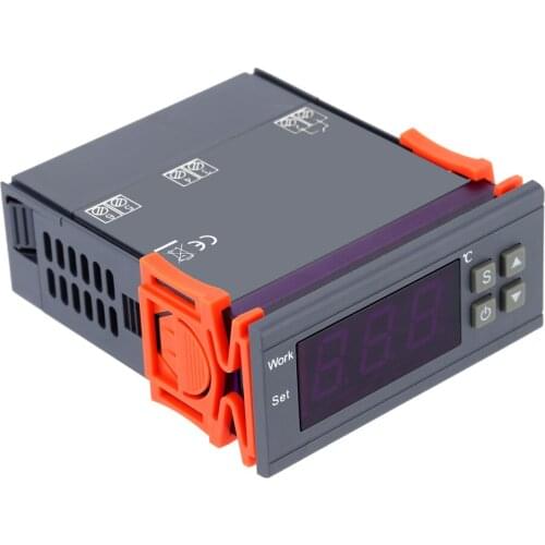 90~250V 10A Digital Temperature Controller Thermocouple -50~110 Celsius Degree with Sensor -50~110 Degrees