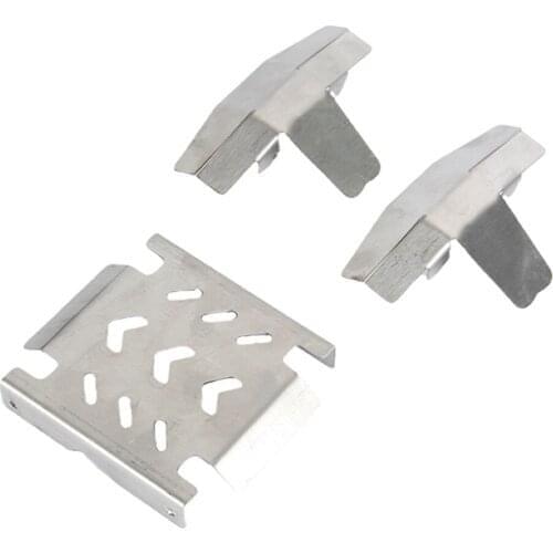 RC Model Parts R697 Metal Chassis Front/ Rear Armor Protector For Losi Lmt/ RBR/C Off-road Crawler Car