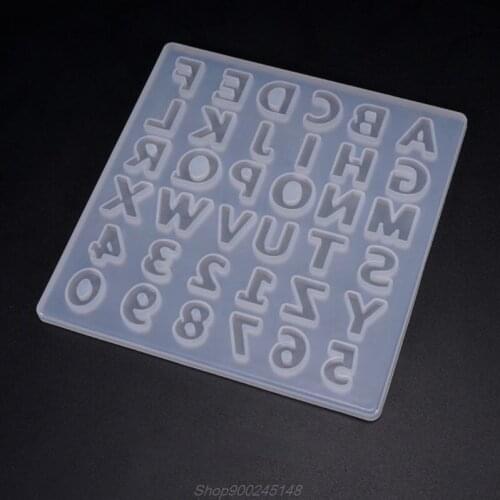 Epoxy Resin Digital Letter Mold Decoration Silicone Molds DIY Crafts Making Accessories Jy15 20 Dropship