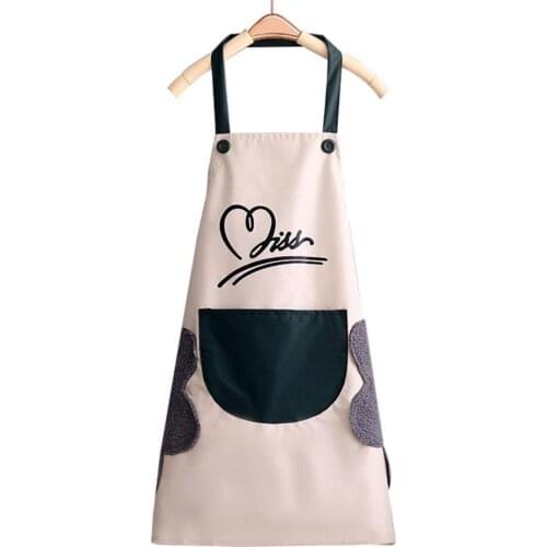 Kitchen Apron Lightweight Anti-Splash Practical Waterproof Apron For Woman Men Cooking Baking Accessories Kitchen Accessory
