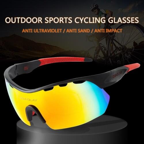 Cycling sunglasses anti UV polarized men sports bike glasses goggles road bike mountain bike Riding Protection Goggles Eyewear