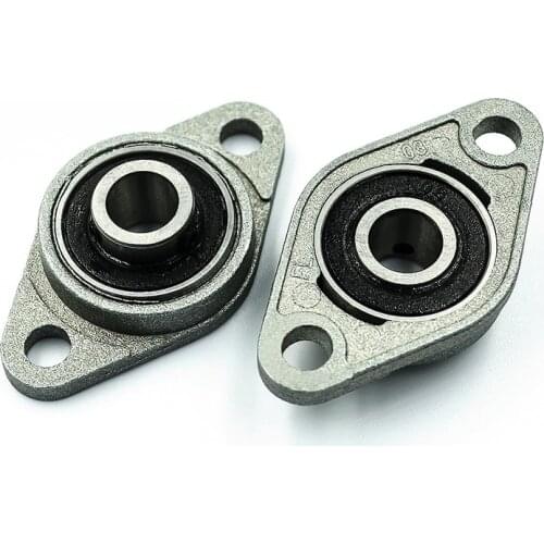 5pcs/lot 3D printer dedicated diamond KFL-08 bearing seat with seat bearing zinc alloy miniature seat bearing inner diameter 8MM