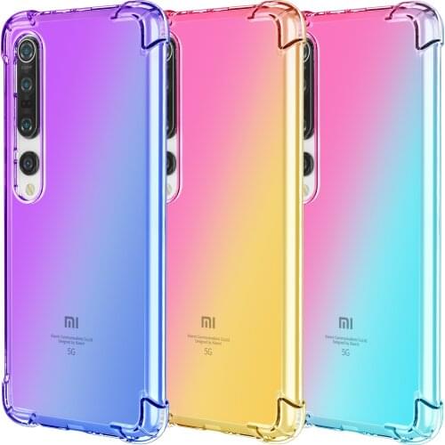 Shockproof Case For Xiaomi Mi Note 10 Pro 9 8 9T Lite Pro A3 Silicone Cover For Redmi Note 9s 8T 9 8 7 K20 K30 Pro 7A 8A Pro Max