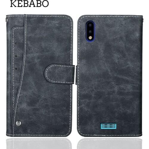 Luxury Wallet DEXP AS360 Case 6.22" Vintage Flip Leather Business Protective Cover For DEXP AS360 Case Phone Holder