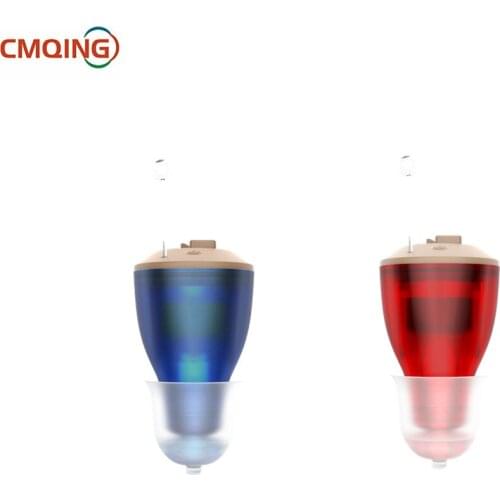 Hearing Aids Audifonos for Deafness/Elderly Adjustable Wireless Invisible Hearing Aid Ear Sound Amplifier with Rechargeable Base