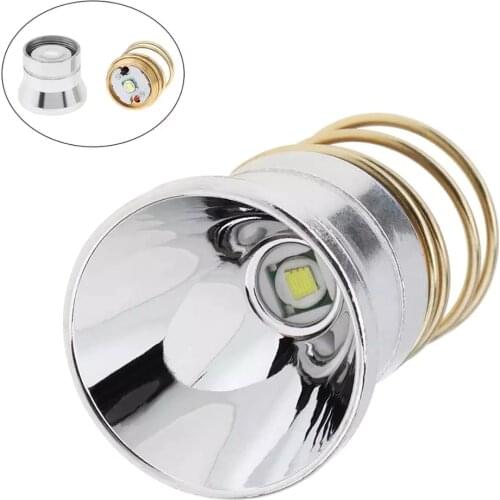 3V-8.4V LED Flashlight Bulb Replacement Reflector Super Energy Saving Bulb 1/5 Mode Fit for Surefire 6P C2 D2 G2 Z2 / 501B 502B