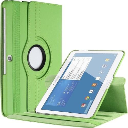 Tab 4 10.1 T530 T531 Case For Samsung Galaxy Tab 4 10.1 T535 SM-T530 T533 SM-T531 T535 360 Degree Rotating Smart Stand Cover
