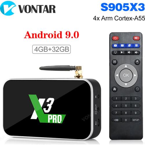 Ugoos X3 PRO TV Box Android 9.0 TVBox Amlogic S905X3 4GB RAM 32GB X3 Plus 64GB DDR4 WiFi 1000M 4K X3 Cube 2GB 16GB Set Top Box