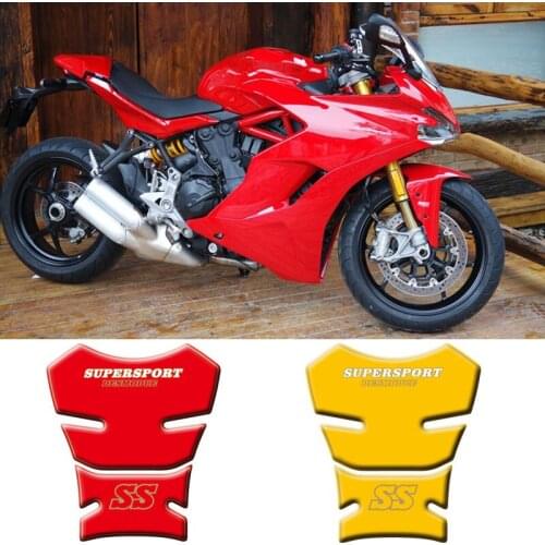 Motorcycle High-quality 3D Fuel Tank Pad Protective Stickers Decals For Ducati SS Supersport 1989-1998 Stickers