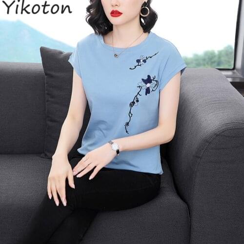 YIKOTON Women's T-shirts With Print