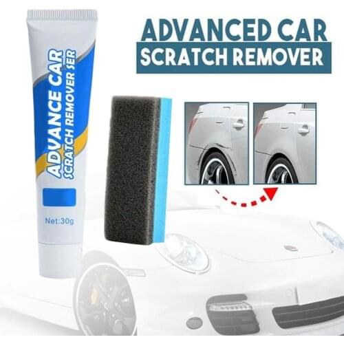 2020 NEW 30g Car Scratch Remover Surface Scuff Polish Repair Cream with Sponge Eraser Dropshipping