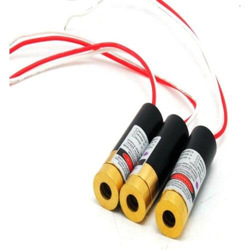 3pcs Lab/Industrial 405nm 20mw Purple/Blue Laser Dot Module 3V-6V 13x42mm